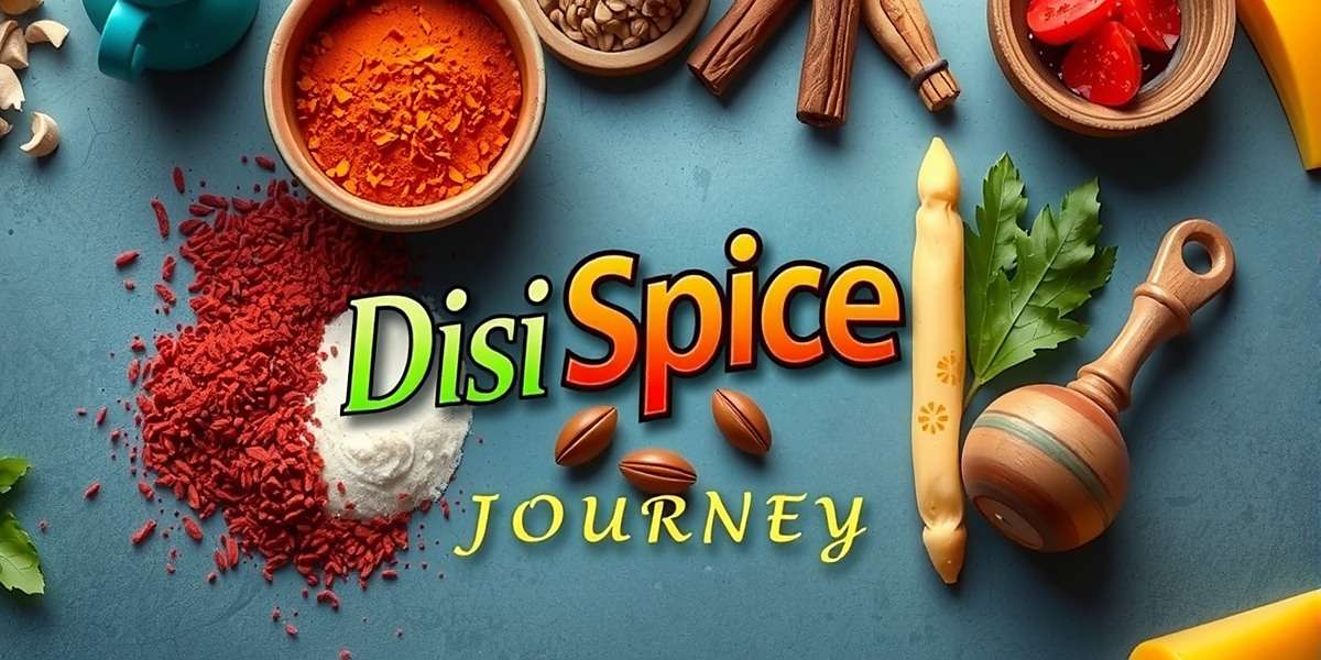 Desi Spice Journey Official Cover Desi Spice Journey game cover showing Indian spices and cooking utensils