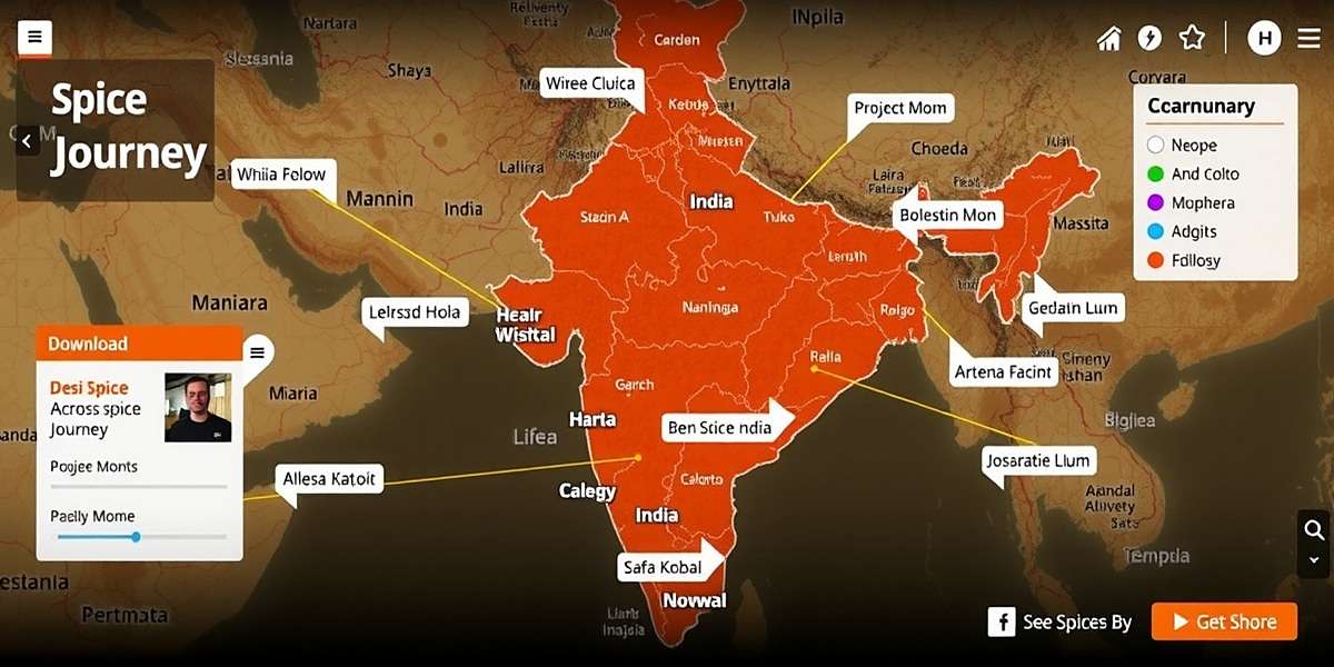 Desi Spice Journey India Download Distribution Desi Spice Journey download distribution map across India